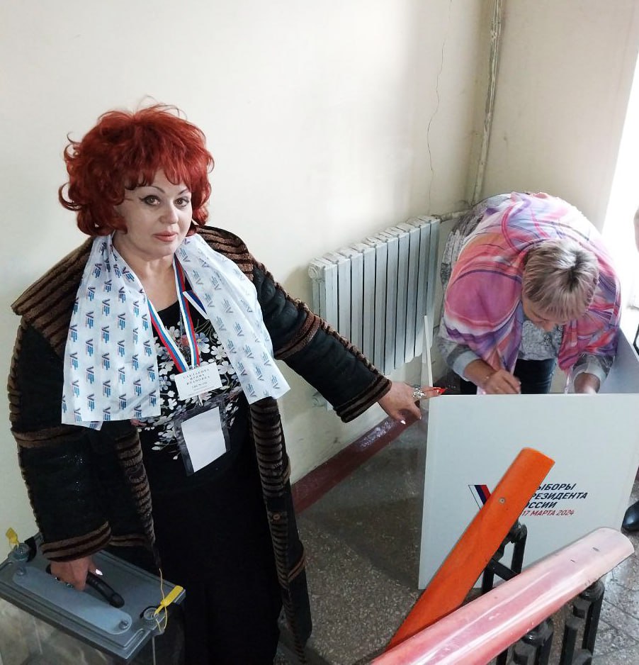 Краснолиманцы приняли участие в досрочном голосовании.